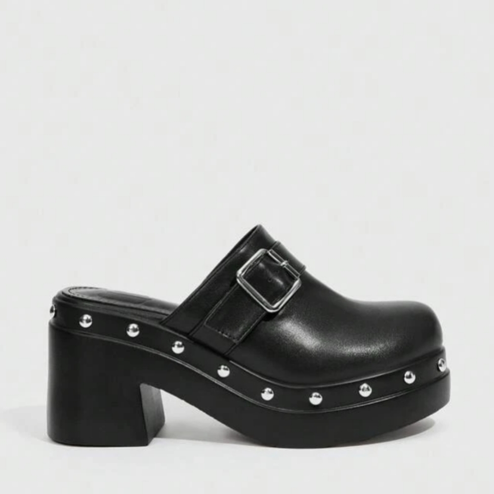 Studded Clog Platform - image 3